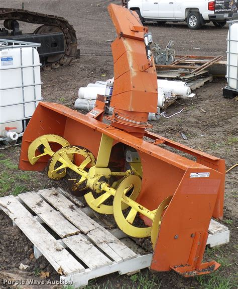 used skid steer blower|snowblower for skid loader craigslist.